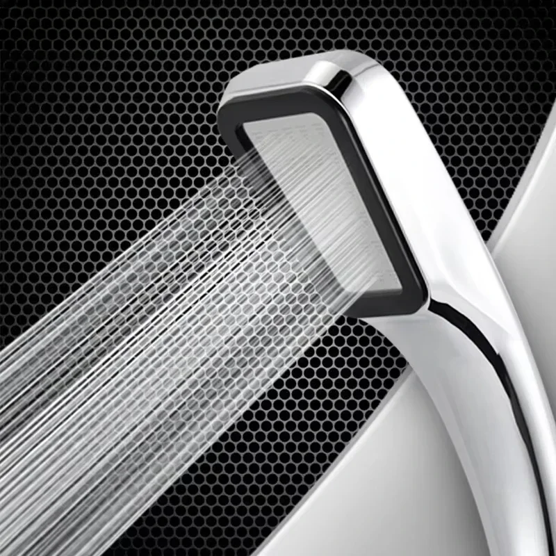 

ZhangJi 300 Holes High Pressure Rainfall Shower Head Set Hose Bracket Water Saving Chrome Sprayer Nozzle bathroom Accessories