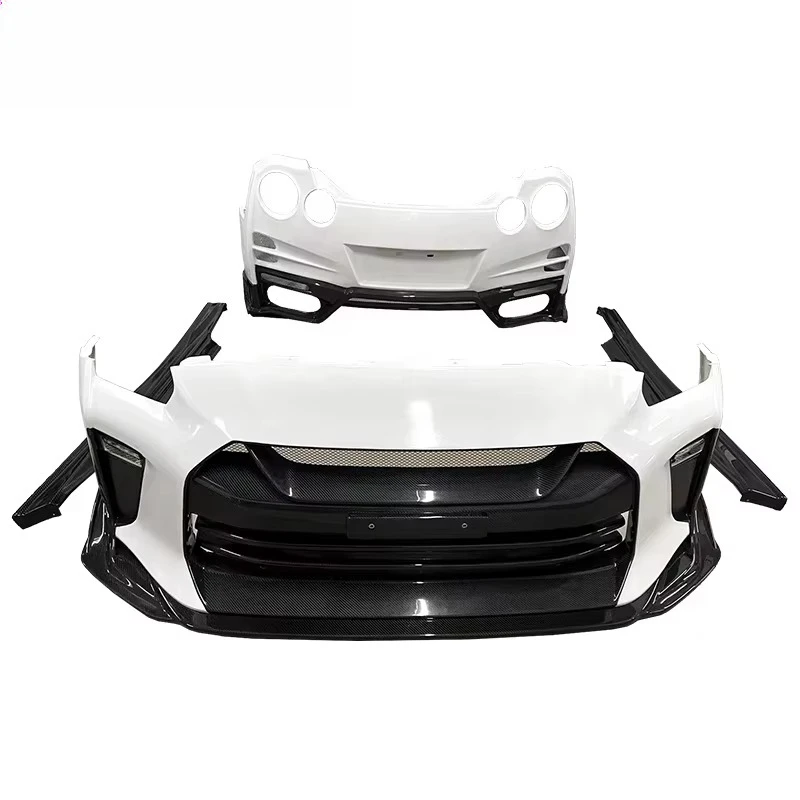 GTR R35 Top Secret Body Kit FRP&CF Body Shell Parts Available in FRP or Full Dry Carbon Fiber