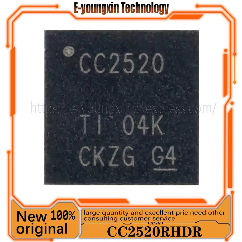 

CC2520RHDR QFN-28 CC2520 100% New Original In Stock