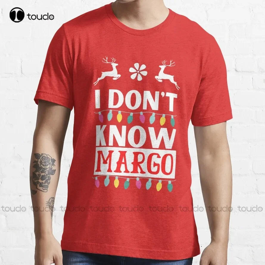 

I Don'T Know Margo Christmas Christmas Vacation Todd And Margo Couple Christmas T-Shirt Vintage T Shirts For Men Xs-5Xl New