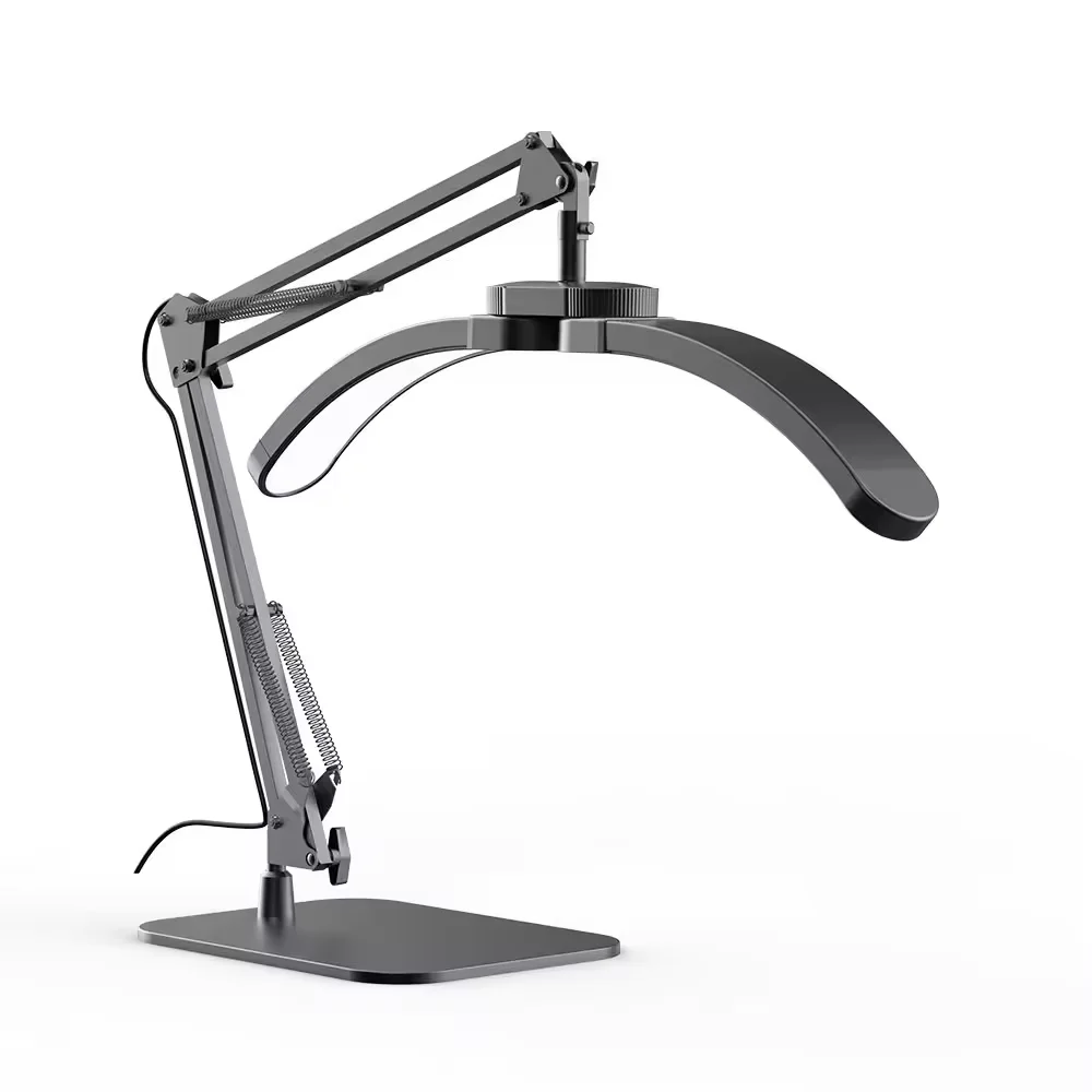 LED Dimmable Nail Lamp Modern Style Professional For Nail Art Office Drawing Reading F800I