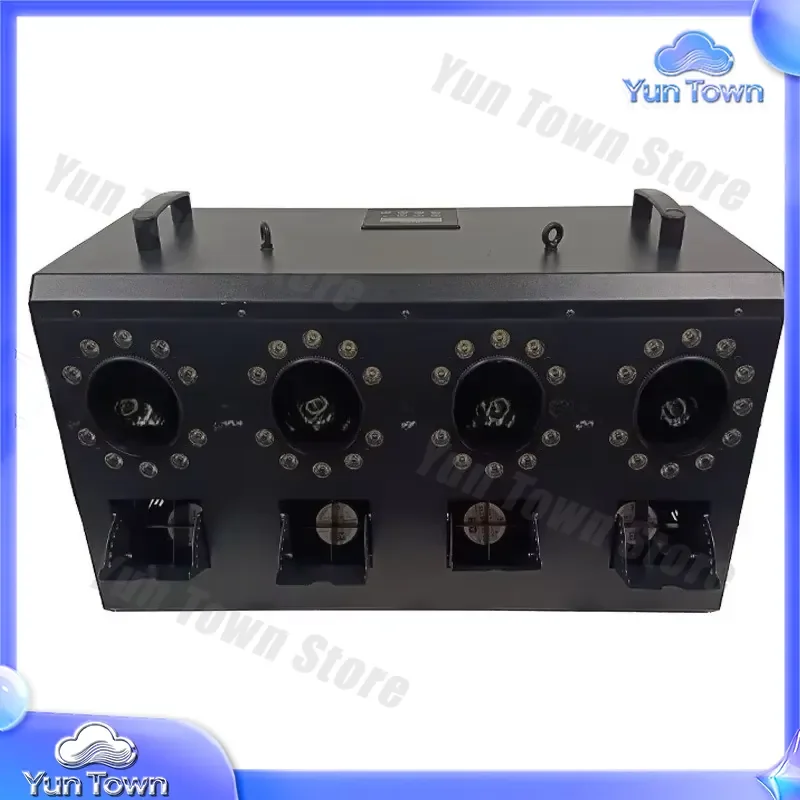 Stage Smoke Bubble Machine for All-in-One Performance Special Effects Double Wheel Bubble Maker for Party Wedding Event