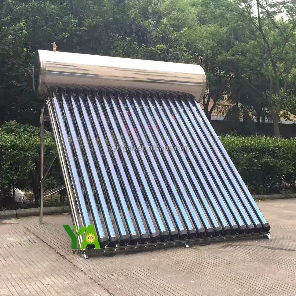 

Компактный солнечный водонагреватель под давлением 300 л с высококачественной электрической тепловой трубкой для использования в отеле на открытом воздухе