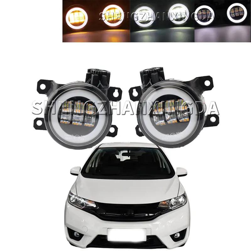 

2 pieces suitable for Honda Fit/Jetta GK5 RS 2014-2020 H8 12V LED Angel Eye daytime running lights fog lights