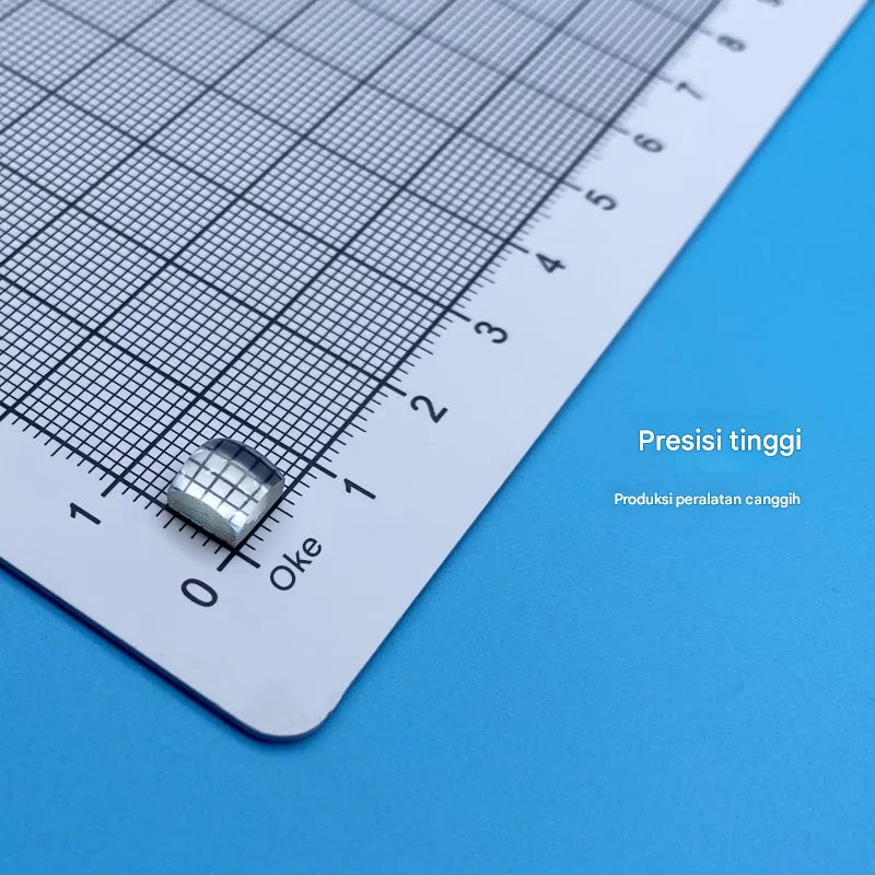 

K9 square plano-convex lens size 6*6mm focal length 10mm optical glass lens