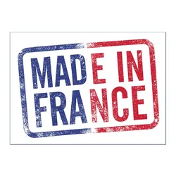 800pcs 25x18mm MADE IN FRANCE Self-adhesive Paper Label Sticker for French Factory Products Origin Instruction Manufactured In