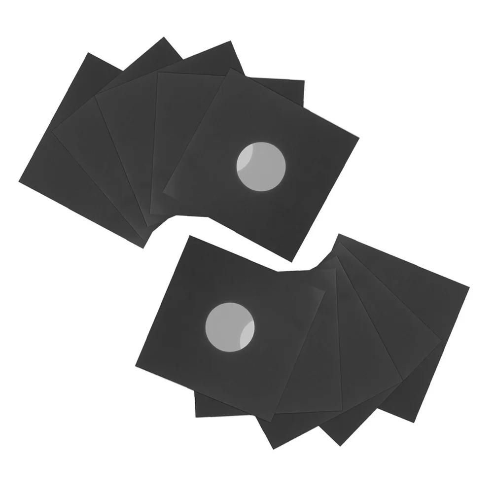 

12Pcs Paper Record Jackets for Vinyl Albums Anti-Scratch Protective Sleeves for Home Cafe Music Enthusiasts Photo Sleeves