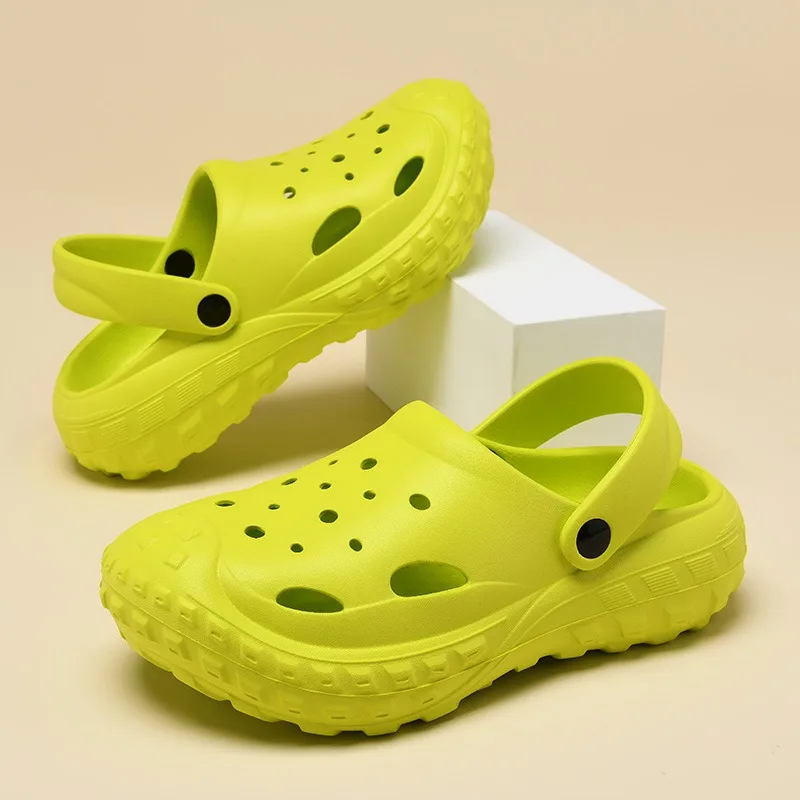 Ladies Wear Thick-soled Non-slip Closed-toe Sandals in Summer Anti-odor Durable Breathable Beach Sandals
