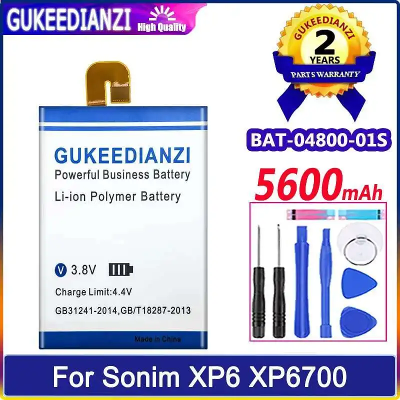 

Mobile Phone Battery Bat-04800-01S For Sonim XP6 , XP6700 XP7, XP7700 XP7S 5600Mah High Performance