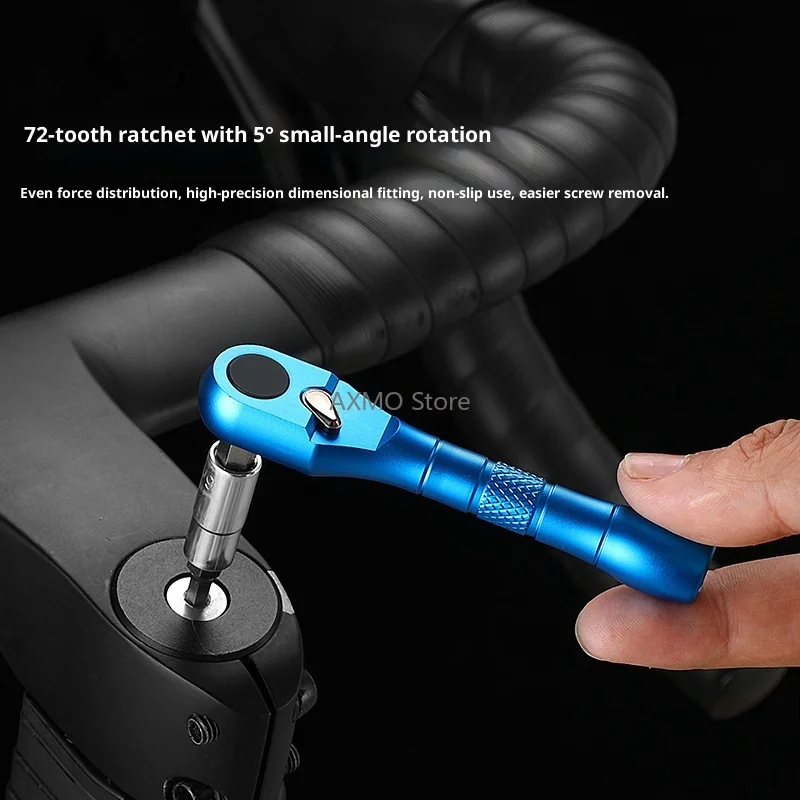 Ratchet Wrench Multi-tool Bicycle Multi-functional Repair Tool Set for Mountain and Road Bikes Bicycle Accessories
