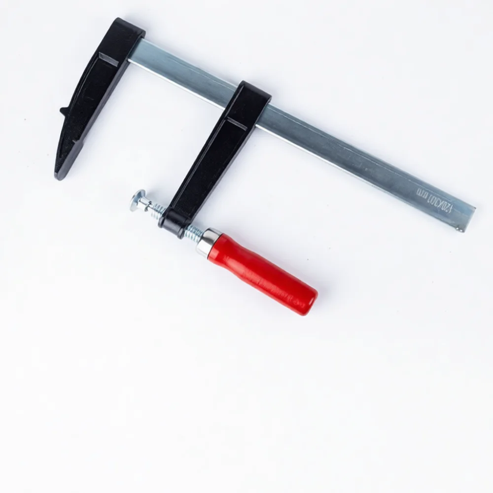 Robust F Clamp Woodworking Fixture Heavy Duty Metal Tool Quick Adjust Hand Clamp For Carpentry Joinery Assembly Part