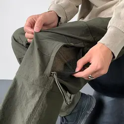 Outdoor Mountaineering Windproof Pants for Men's Sports Mountaineering Quick Drying Workwear Vibe Functional Wind Charging Pants