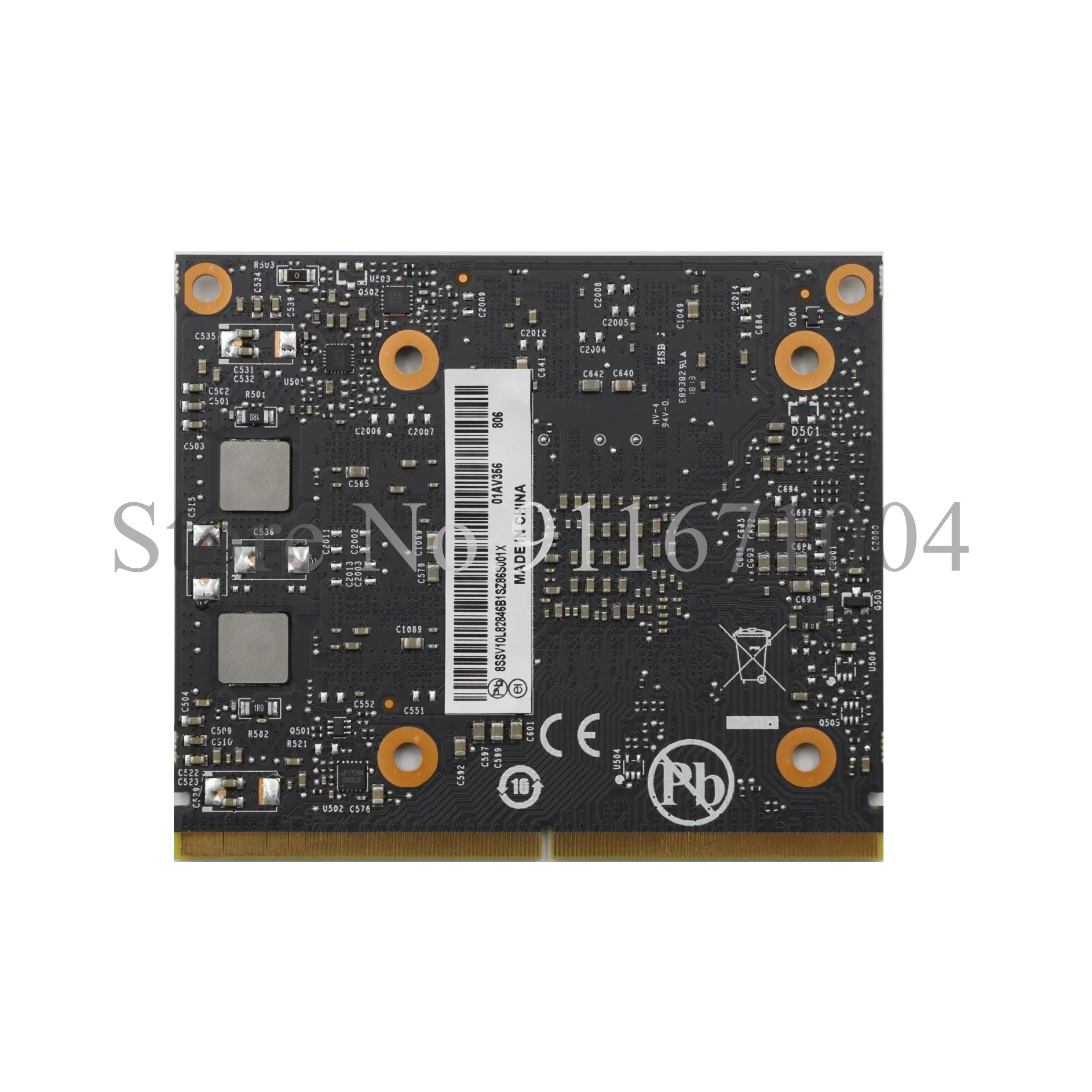 NEW FRU: 01AV356 For Lenovo ThinkPad P70 P71 Video Graphic Card VGA board Quadro M620 2GB GDDR5 MXM N17M-Q3-A2 BM3G58