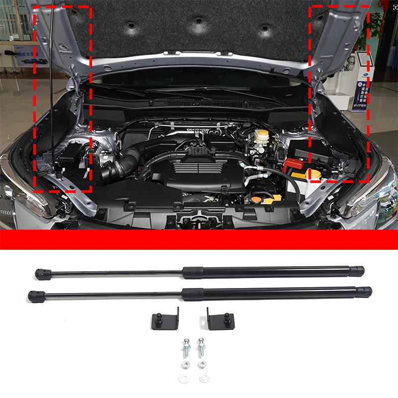 

For Subaru Forester 2019+ Car Trunk Hydraulic Rod Support Rod carbon steel interior accessories 2 Pcs