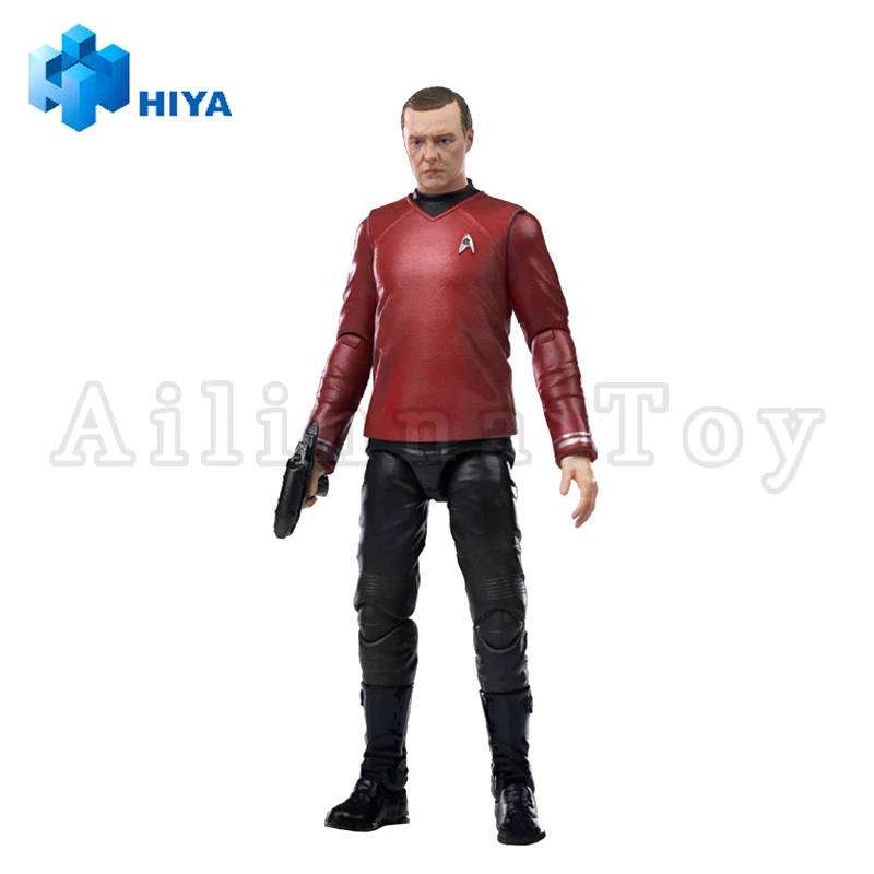 HIYA 1/18 4inch Action Figure Exquisite Mini Series STAR TREK 2009 Scotty Anime For Gift