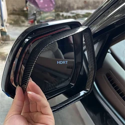 Car Styling Rear View Mirror Visor Cover Reverse Mirror Rain Eyebrow Shade Reflective Mirror Trim Frame For GWM Tank 700 2024 +