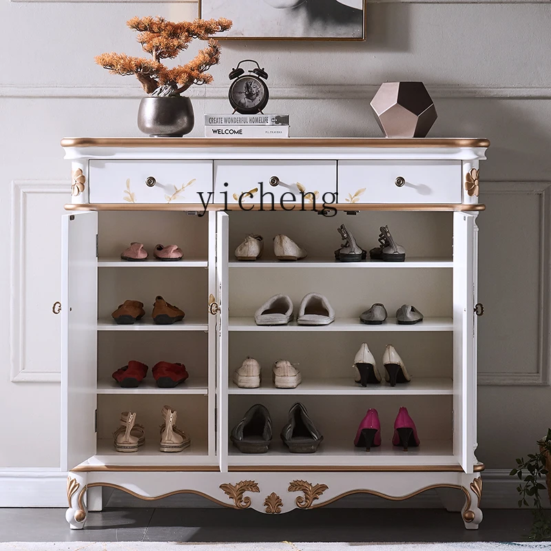 DSA living room entry shoe cabinet household door high-end entrance corridor outside the door light luxury door cabinet