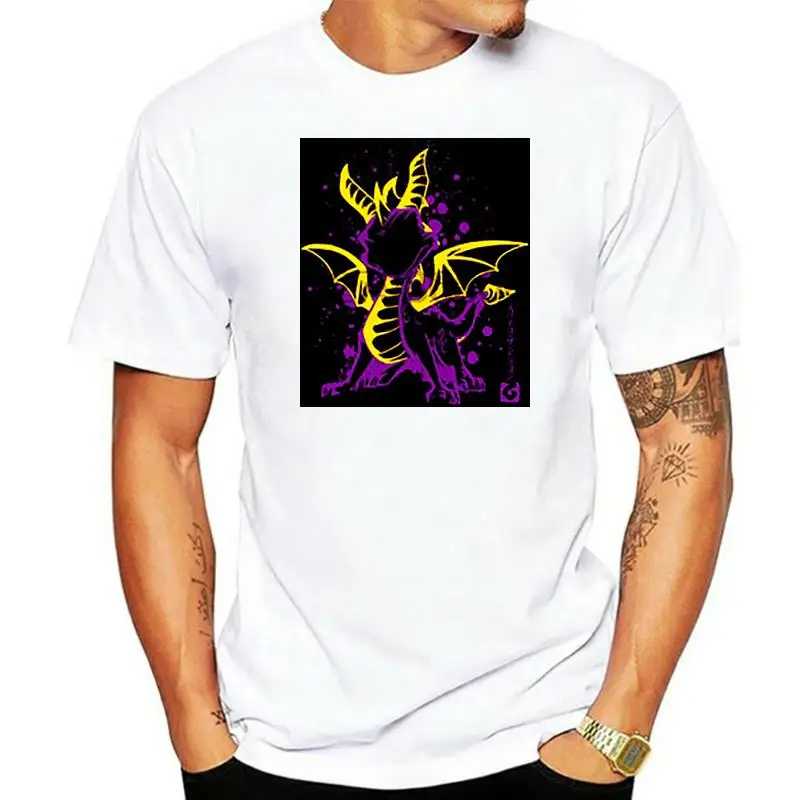 NEW Spyro Retro Game logo T-SHIRTS S-5XL