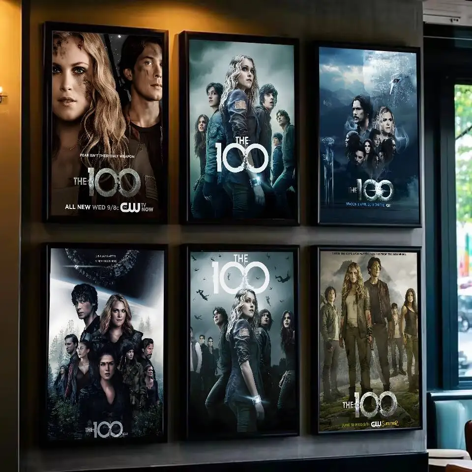 عرض المسلسل التلفزيوني للموسم 100 ملصق فني مع مطبوعات هدية تزيين غرفة النوم وغرفة المعيشة