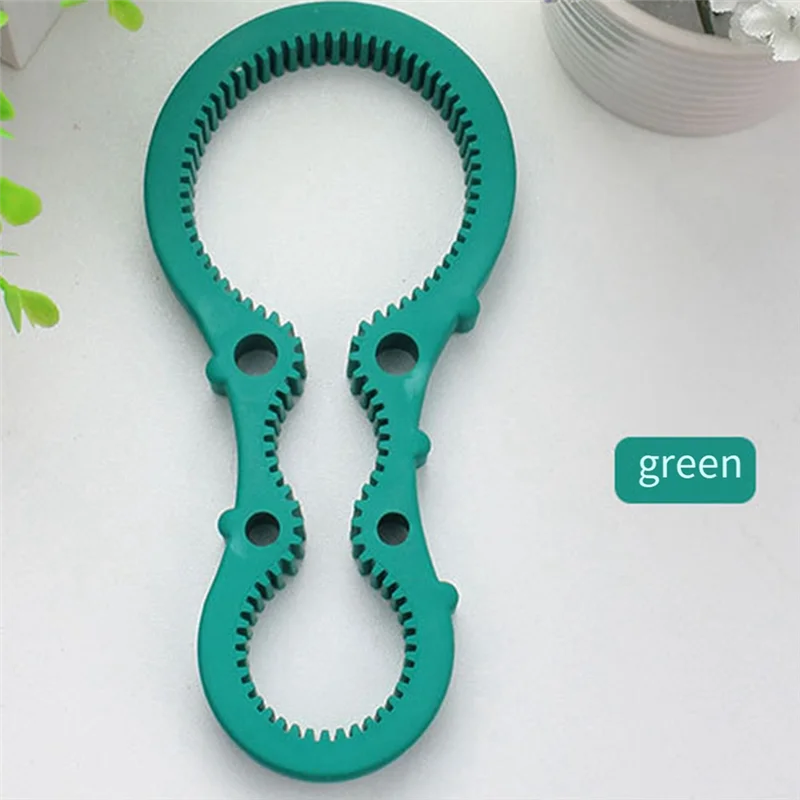 

MAKE-Multi Bottle Opener Portable Jar Lids Can Tin Handy Flexible Twister Rubber Screw Grip Cap Device Durable Blue