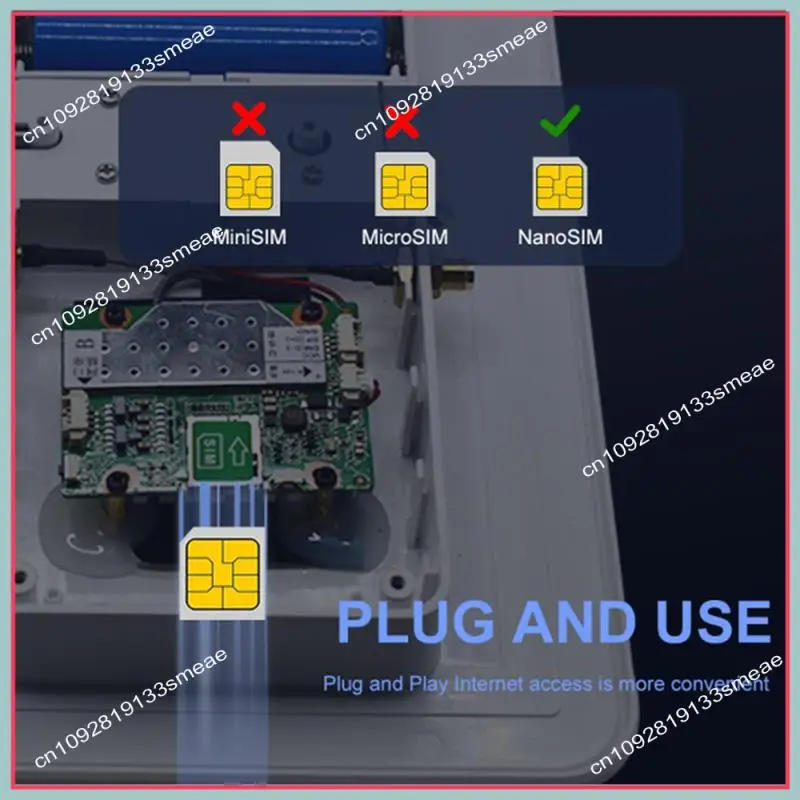 N94R 6W 4G Solar Router, Wifi Repeater, 4G Router Solarbetriebene Eine Maschine, IP66 Wasserdicht