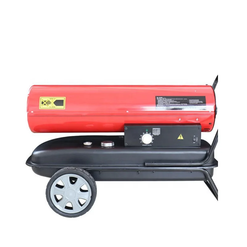 30KW Portable Industrial Diesel Oil Heater Stainless Steel 220V Egg Chicken Brooder Forced Air Heaters For Greenhouse Workshop