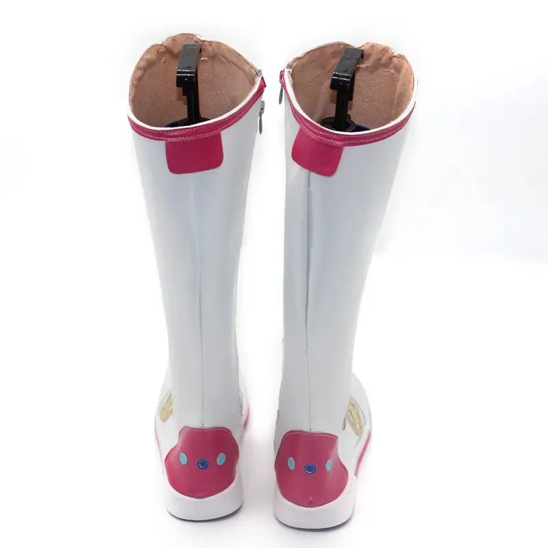 Pjsk Hanasato Minor Vrouwen Cosplay Schoenen Hoshino Ichika Kostuums Comic Pu Laarzen Voor Halloween Carnaval Feest Kerst Aanpassen
