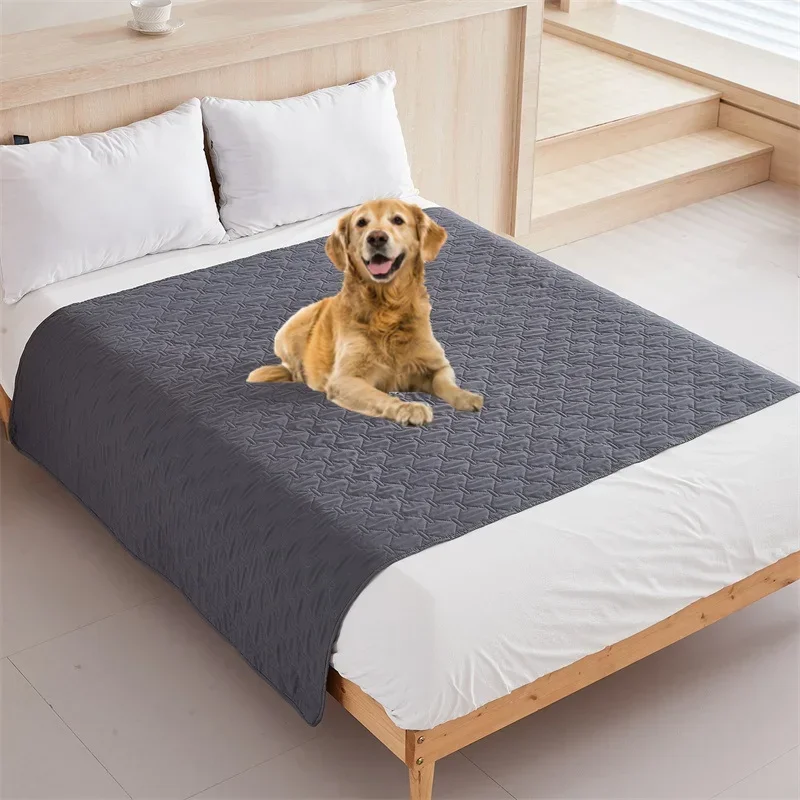 Wasserabweisender Bettlakenbezug für King-Size-Betten, waschbarer Matratzenschoner für Kinder, Haustier, Hund, Katze, Urinbett, Tagesdecke, Pads, Matte, Schlafzimmer