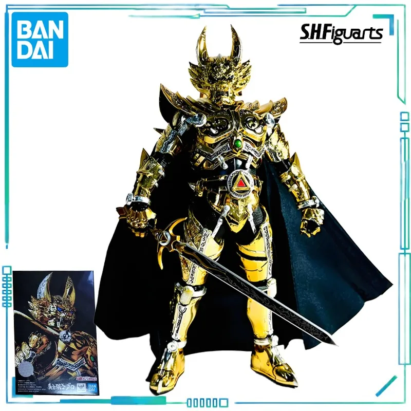 BANDAI Serie originale S. H. Figuarts Dente intagliato in vero osso Serie di lupo Dente di cavaliere dorato Lupo, modello mobile Dark Knight Ah