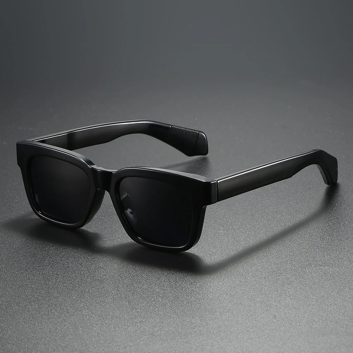 New Classic Square Polarized Sunglasses women men 2026 Anti-Glare Propionate Pin Temples Shades for Driving & Outdoor