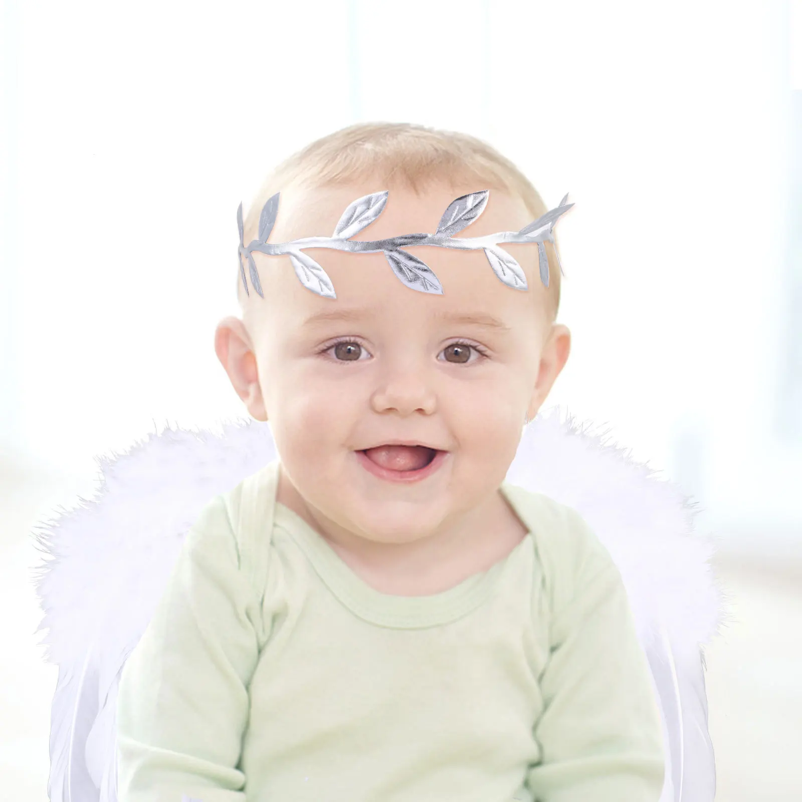 

2Pcs Kids Costume Baby Hundred Days Photo Costumes Wing Design Newborn Photography Props Comfortable Kids Costume