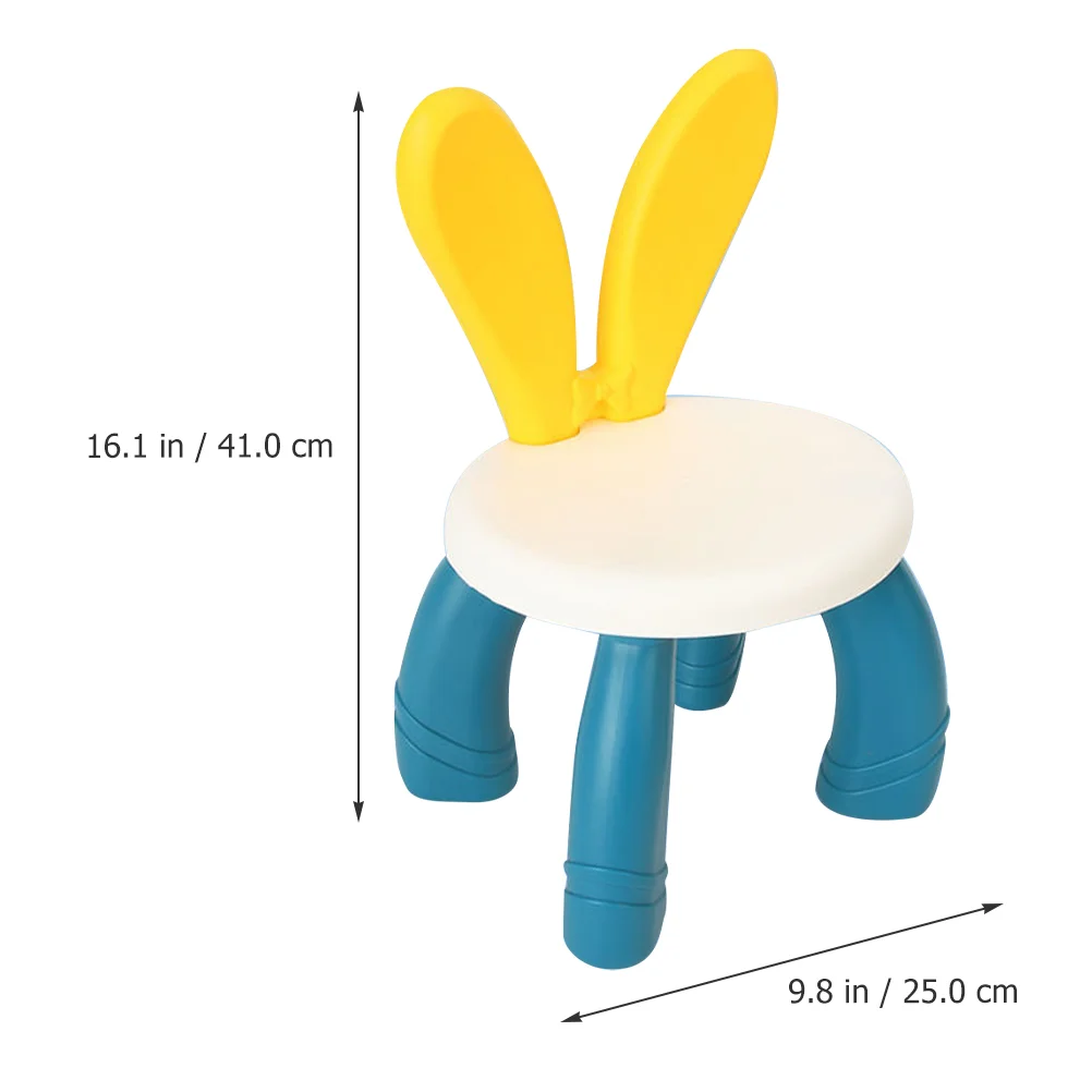 Kids Chairs for Table Step Stool Anti-fall Kindergarten Learning Stools Children's Footstools Plastic Light Baby