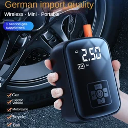 Portable Wireless Car Air Compressor Electric Tire Inflator Pump for Motorcycle Bicycle Boat AUTO Tyre Balls Tire Gases Machines