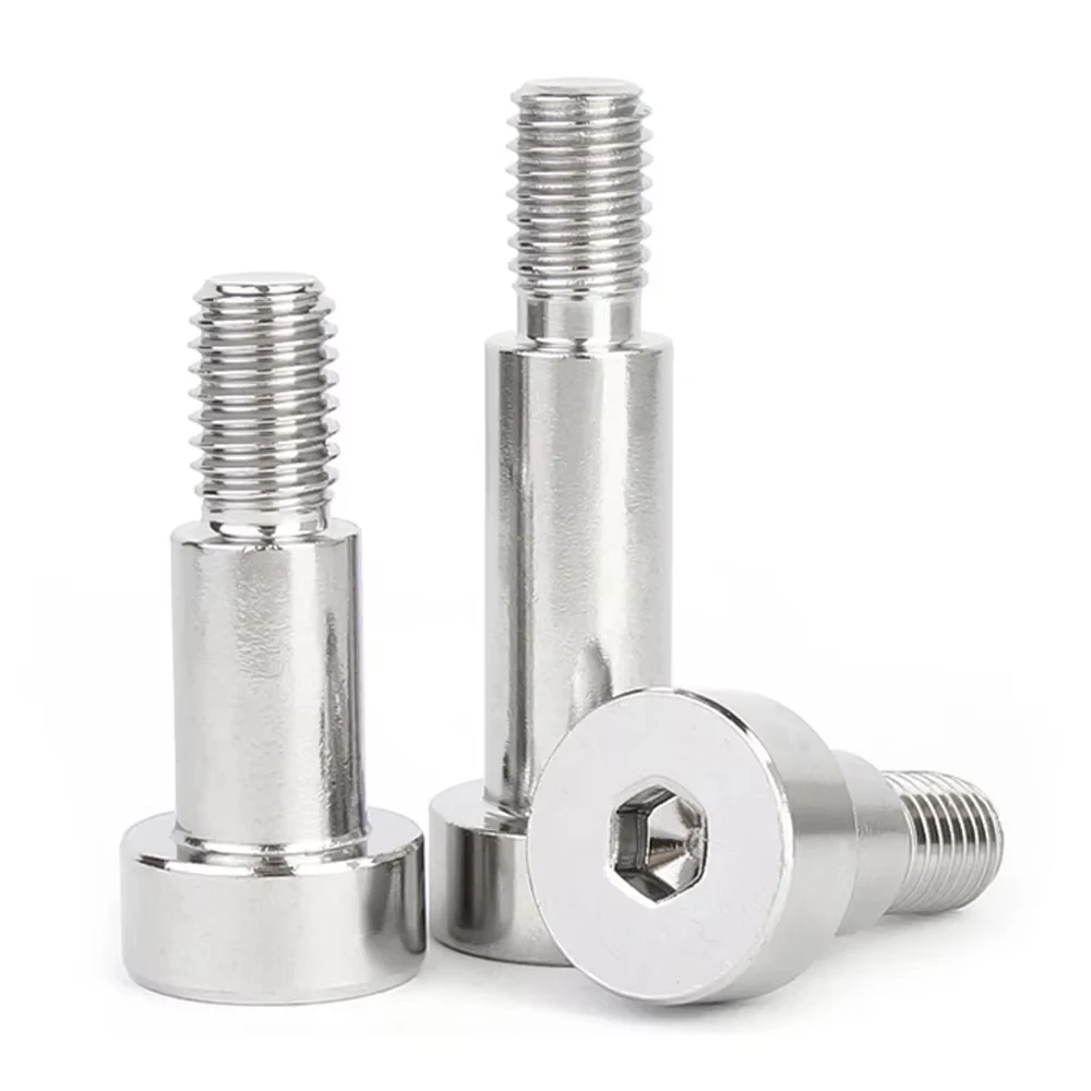 GB5281 ISO7379 M2 - M10 304 Stainless Steel Hexagon Socket Shoulder Screw Cup Cap Head Bearing Screw Stuff Bolt Allen Plug Screw