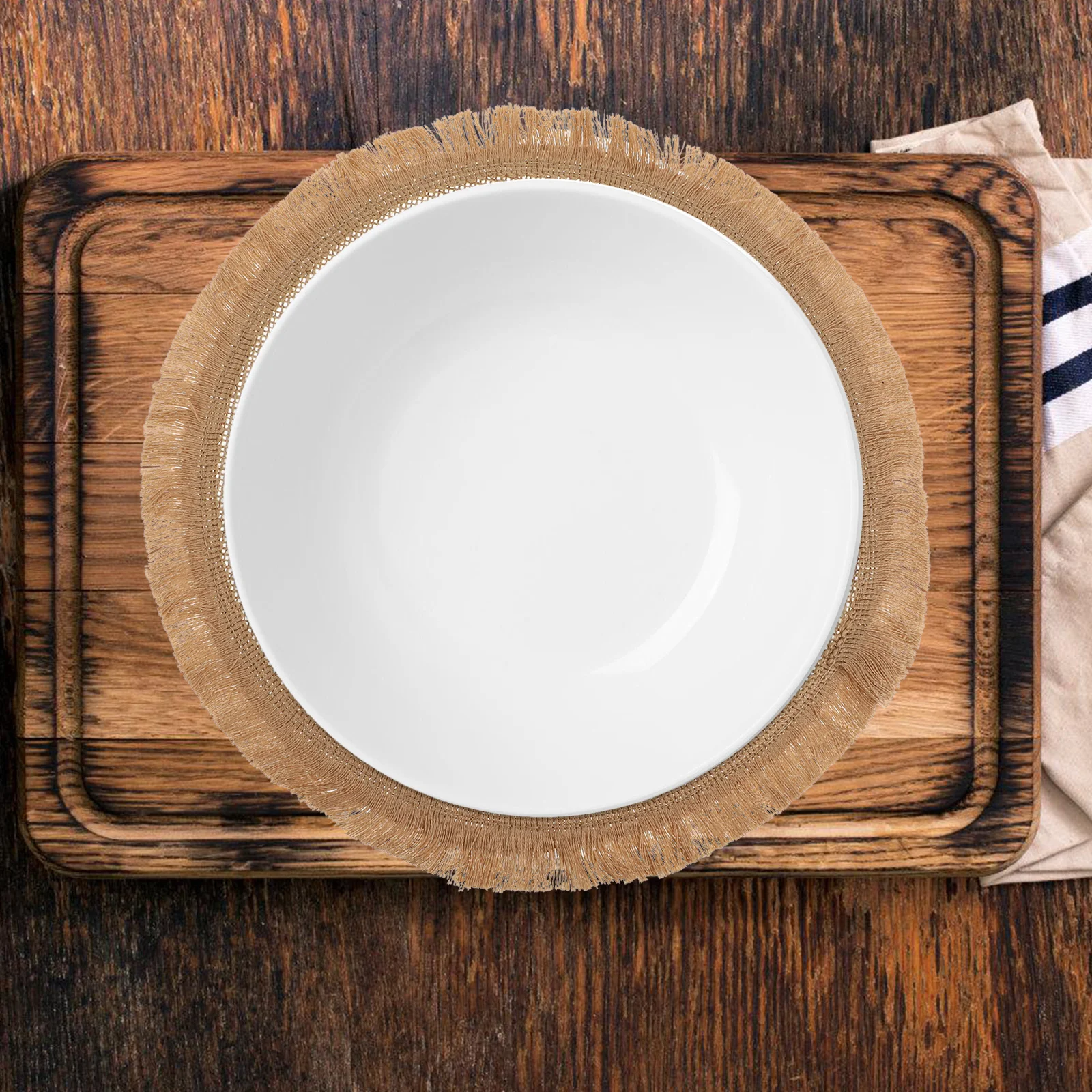 

Retro Placemat Set Heat Insulating Cup Coasters For Drink Holder Pad Anti-Slip Table Mat Coaster For Coffee Table Office