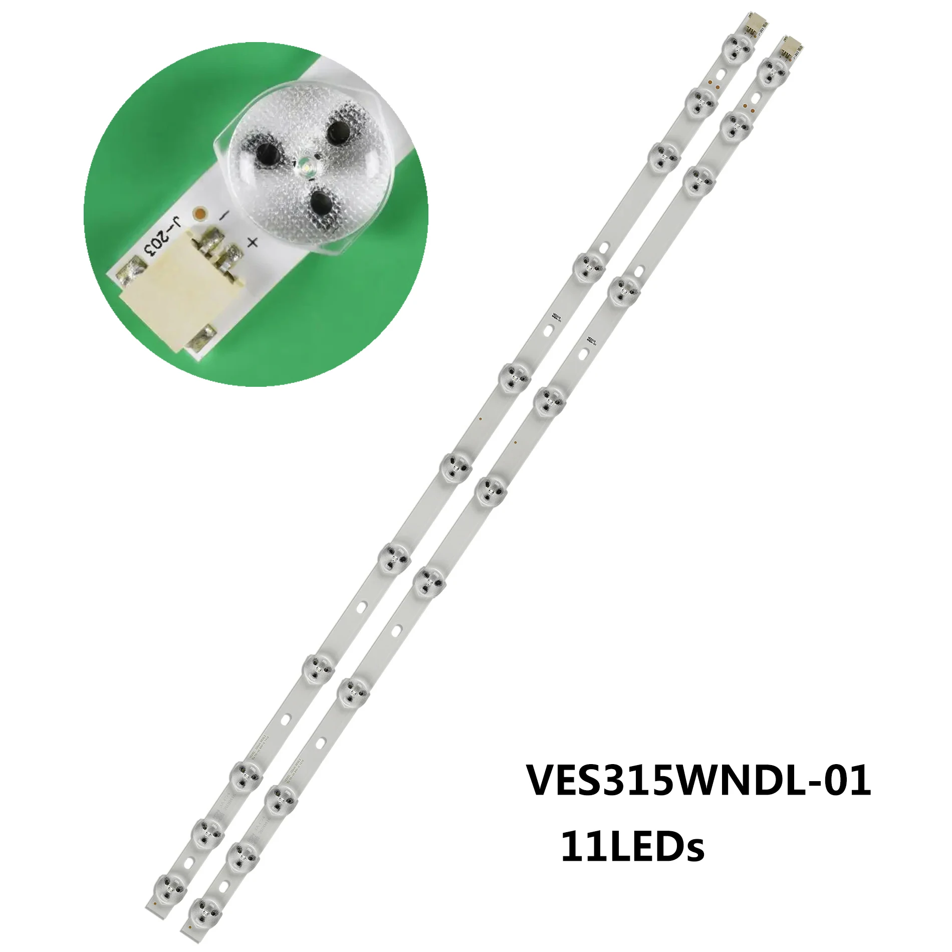 

LED backlight strip 11 lamp SVV315A38 for TE32275B311T10D TX32FS350E 32FLK274SN JT013000 DLED32165HC 32HBT41A 32HXC01 LT-32V250
