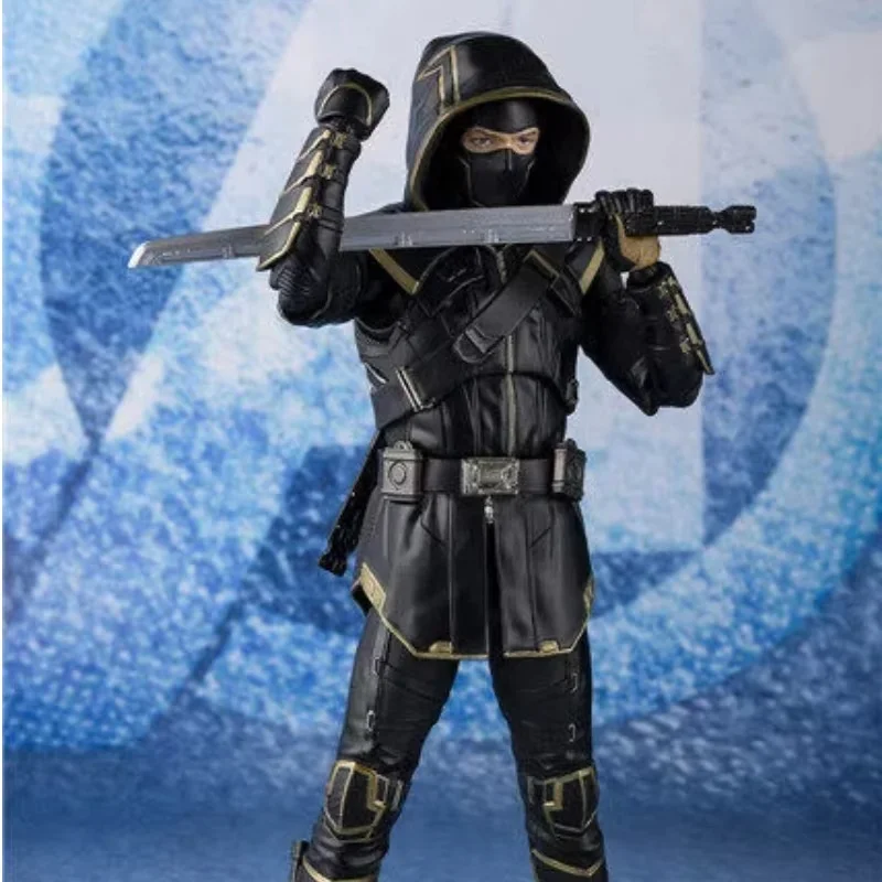 Square Enix Avengers Endgame SHF Hawkeye Action Figure Collectible Decorative Doll with High Movability for Toy Model Fans