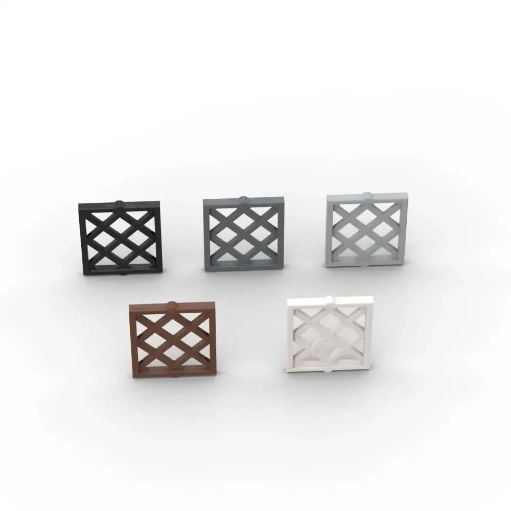 MOC 10 قطعة جزء لنافذة 38320 بنة عدة 1x1x2 الطوب منزل الجسيمات لتقوم بها بنفسك فكرة لعبة تعليمية هدايا عيد ميلاد الأطفال