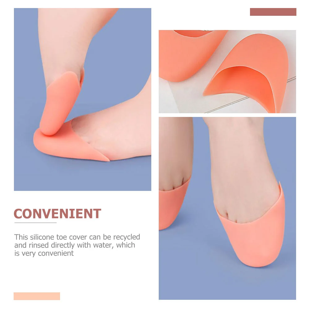 Toe Cap Ballet Pointe Set Miss Boot Heel Inserts Silica Gel Shoes Women Silicone Foot Protector