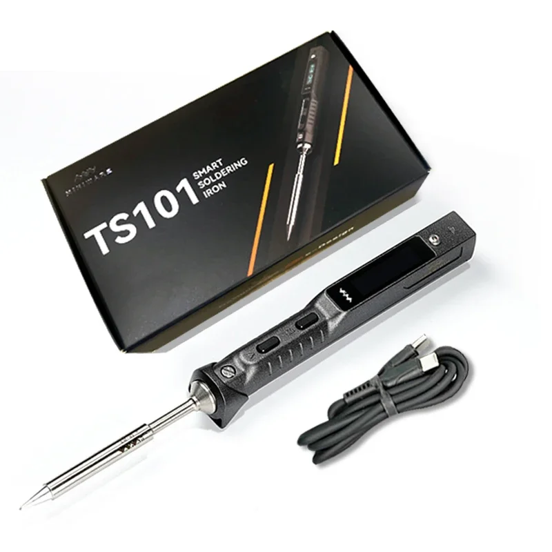 

Original TS101 Soldering Iron Electric 65W LCD Temperature Adjustable Programming New TS100 Soldering Iron Upgrade