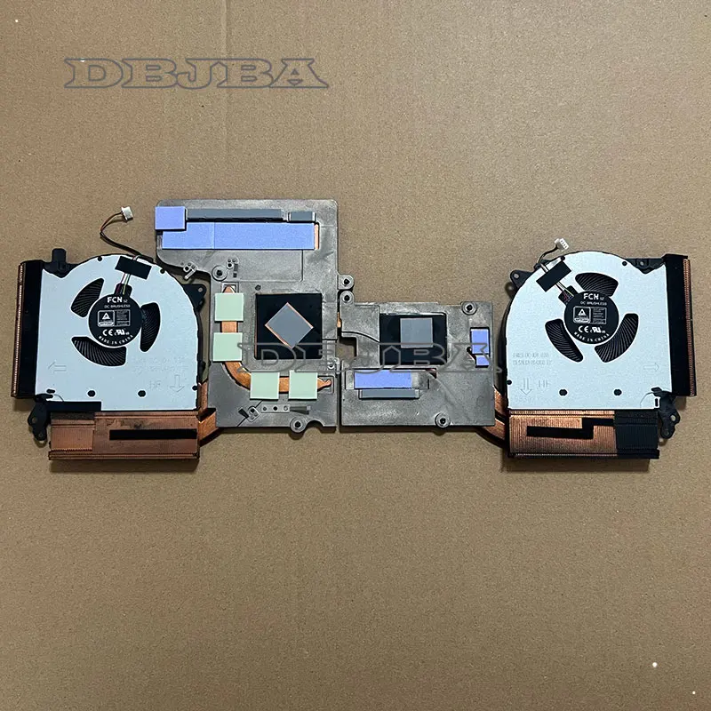 

Laptop CPU GPU Cooling Fan For Lenovo Legion 5-15ACH6A 5H40S20382 DFSAL12E164810 FNKA DFSAL12E064860 FNK9 AT2AN001FF0 Heatsink