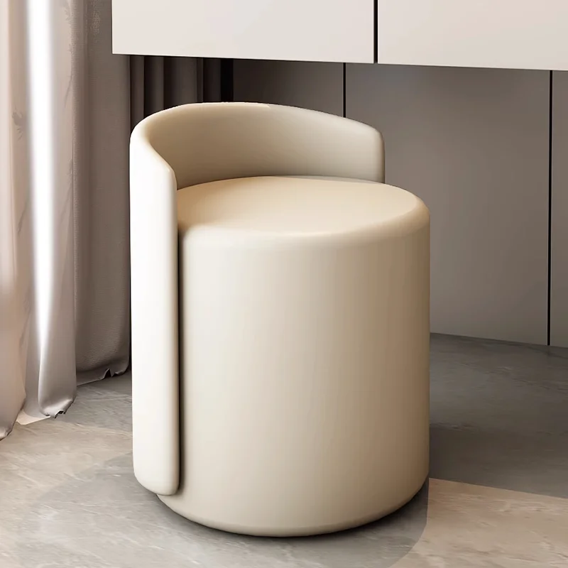 Vanity Stool for Bedroom with Light Luxury Design - 2026 New Style Makeup Chair, Comfortable Dressing Stool for Master Bedroom