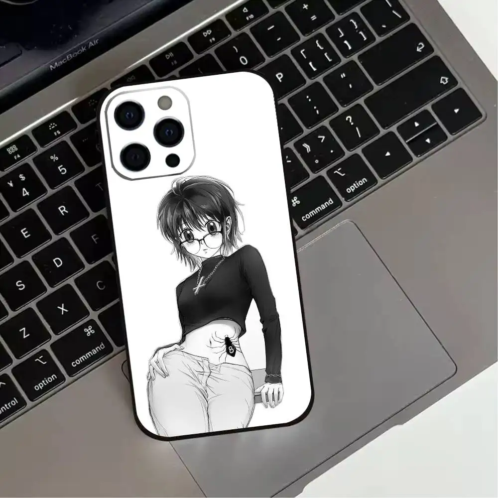 H-Hunter-x-hunt Shizuku   Phone Case For iPhone 17,16,15,14,13,12,11 Plus,Pro Max,Soft Silicone Black Cover view 3