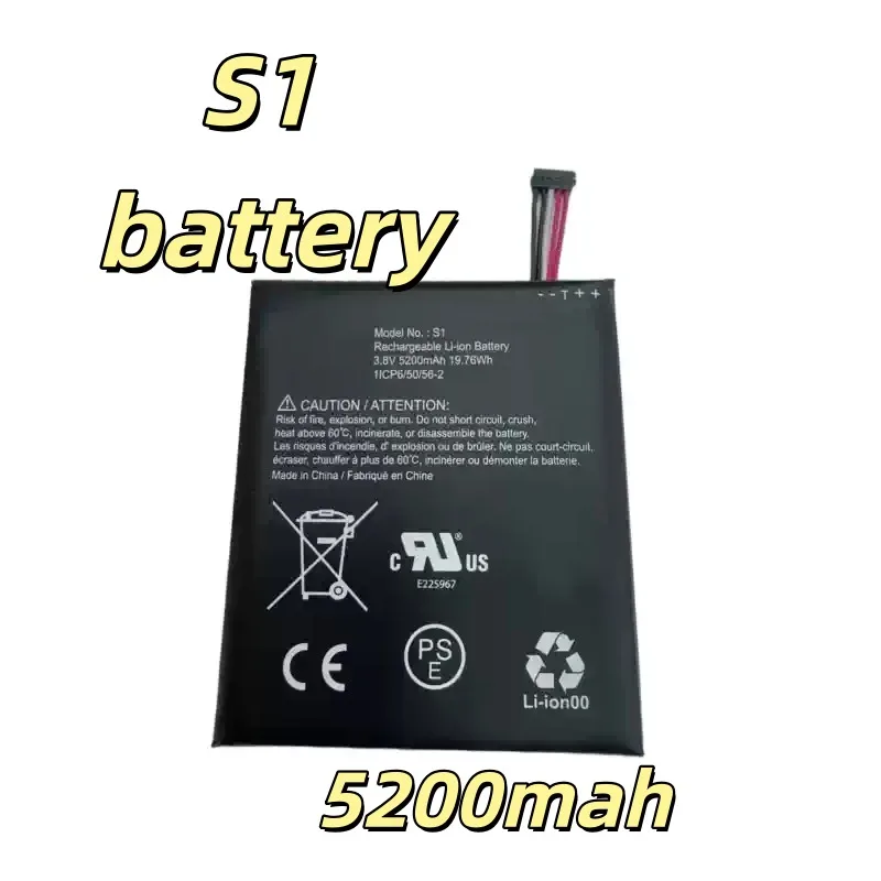 Replacement Battery S1 3.8V 5200mAh For B15169 Video Doorbell 2nd Gen 5 Pin Version ONLY New High Quality