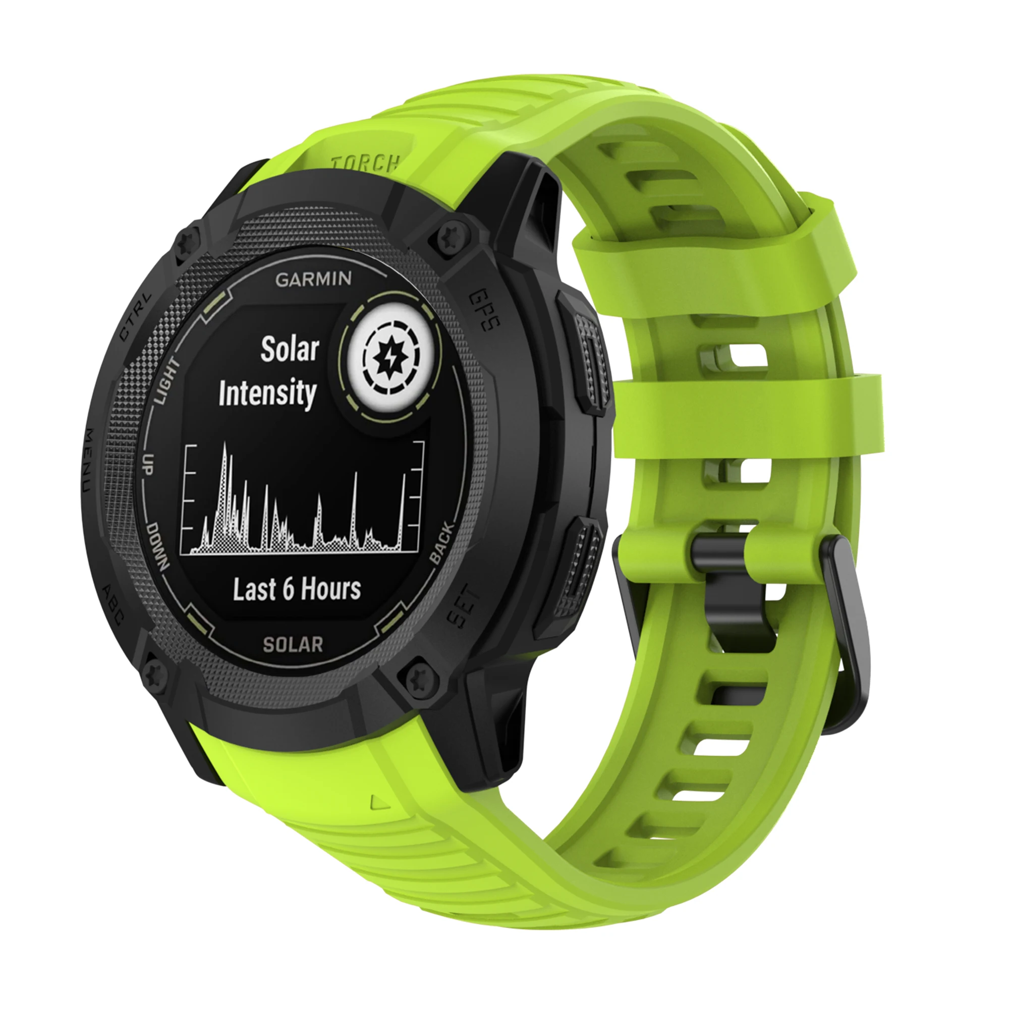 For Garmin Instinct 2X / Instinct 3 50mm Smartwatch Bands Silicone Men Watch Strap Watchband Bracelet Replacement Wristbands