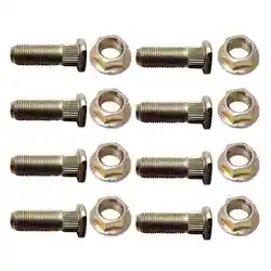 7547211 7542459   8 juegos de pernos y tuercas con bridas para rueda trasera M12 7515513   Apto para Polaris Ranger Magnum Sportsman 500 700 570 800 900