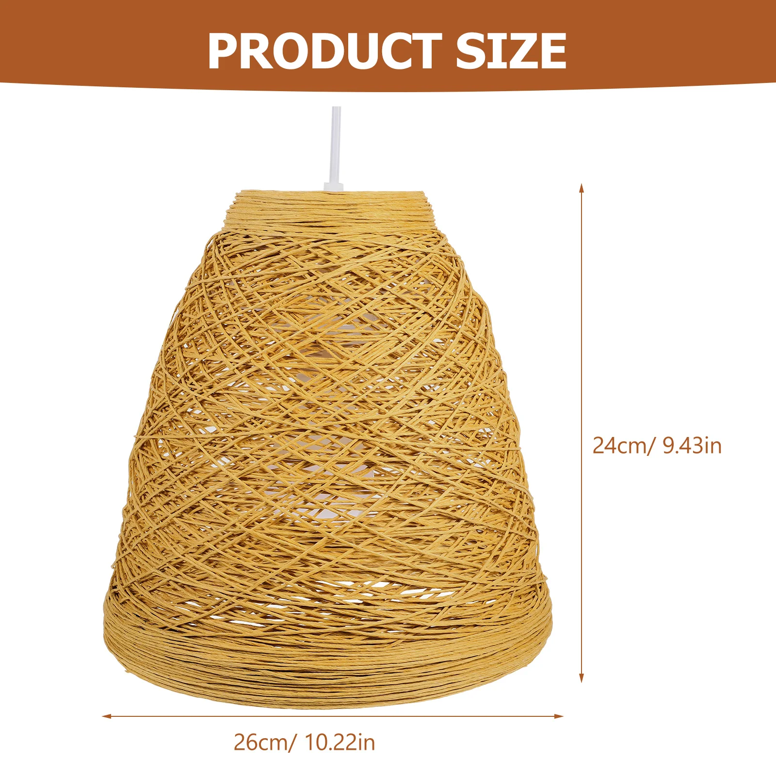 

Rattan Ch Lantern Retro Bamboo Pendant Light H made Ceiling Lamp Bedroom Tea Room Bar Hotel Decor Durable Woven Design
