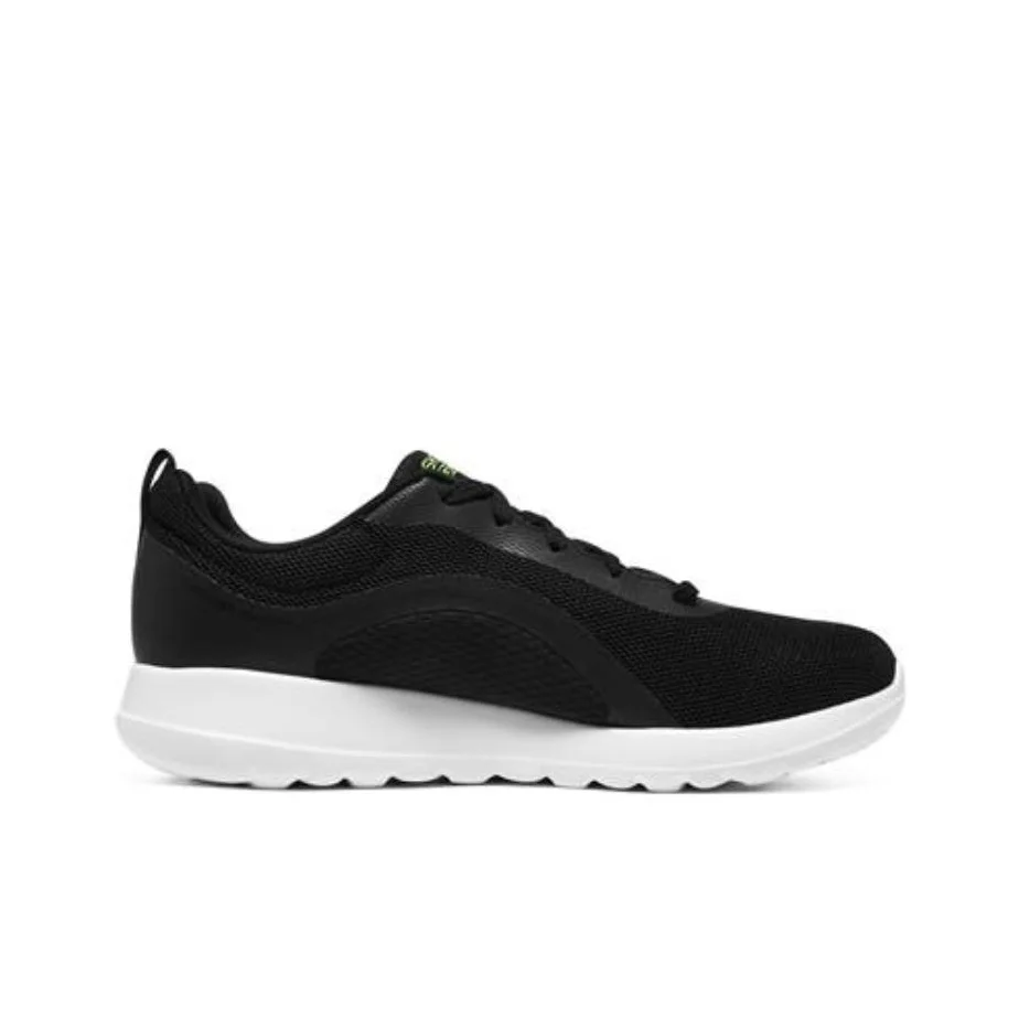 Skechers GO WALK Max Walking Shoes Men's Low Top Black/Green 216235-BLK - view 3
