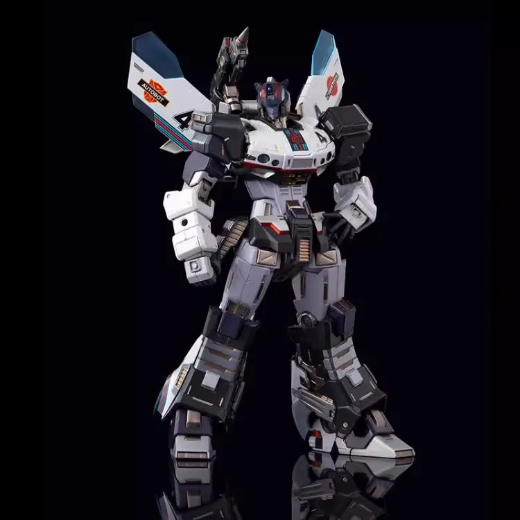 Op voorraad Qian Zhi Lian getransformeerd speelgoed Jazzlegering Eindproduct Beweegbaar robotmodel Action Figure Collection Gift