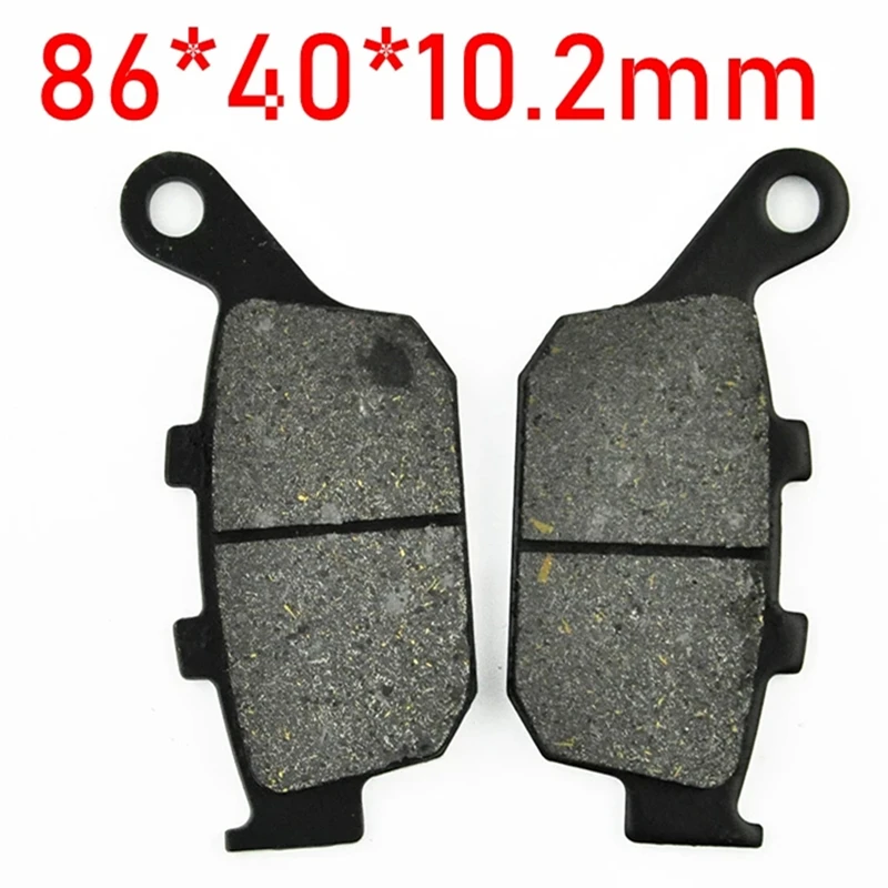 Motorcycle Rear Brake Pads For Honda VFR400R 1987-1989 CB500F 2017 CB500F 2013 CB500X 2013 CBR500R 2013-2016 CMX500 Rebel 2019